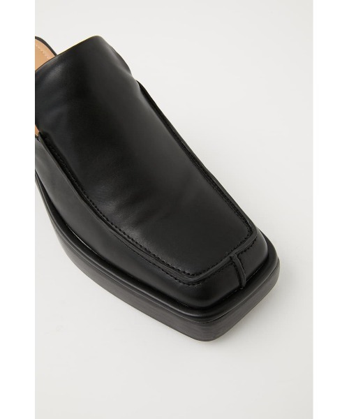 MOUSSY（マウジー）の「MOC TOE ミュール（パンプス・レディース・ベージュ/ブラック・SMALL/LARGE/MEDIUM）」の11枚目の写真