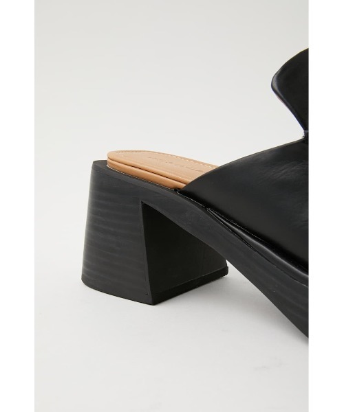 MOUSSY（マウジー）の「MOC TOE ミュール（パンプス・レディース・ベージュ/ブラック・SMALL/LARGE/MEDIUM）」の16枚目の写真