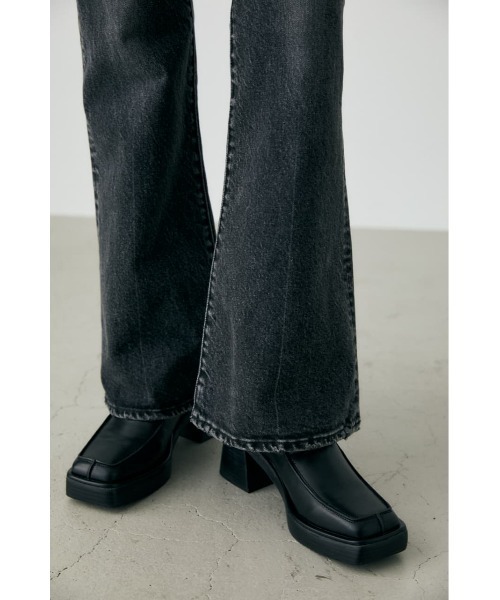 MOUSSY（マウジー）の「MOC TOE ミュール（パンプス・レディース・ベージュ/ブラック・SMALL/LARGE/MEDIUM）」の15枚目の写真