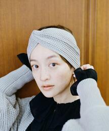 green label relaxing | 【高山都さん監修】＜oblekt (オブレクト)＞ オーガニックコットン ニット ターバン(ヘアバンド)