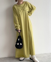 w closet | 【マルチウェイ】レイヤードスウェットワンピース(ワンピース)