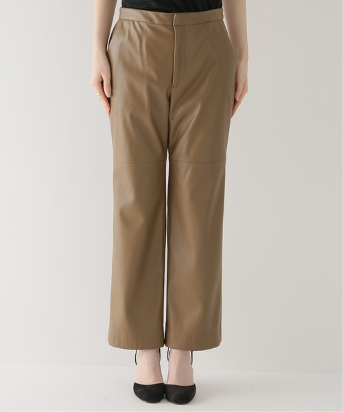 plage（プラージュ）の「【R’IAM】フェイクレザーパンツ◆（その他パンツ・レディース・キャメル・38/36/34）」の20枚目の写真