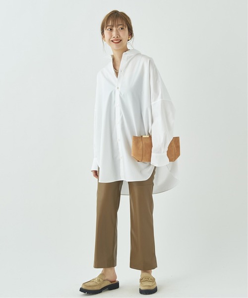 plage（プラージュ）の「【R’IAM】フェイクレザーパンツ◆（その他パンツ・レディース・キャメル・38/36/34）」の16枚目の写真