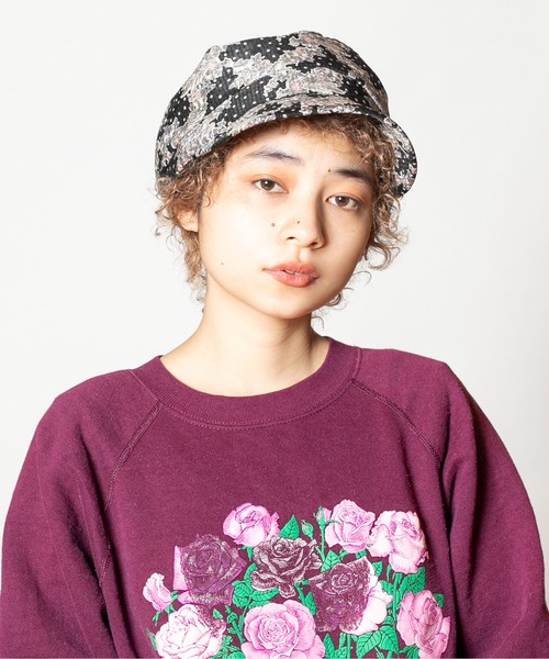 CA4LA(カシラ)の「PP MAT(キャスケット・メンズ・ブラック/グレー/グリーン/ブラック系その他/インディゴブルー/ブラック系その他3・ONESIZE)」の2枚目の写真