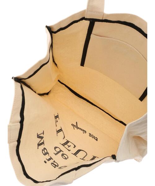 Maison de FLEUR（メゾンドフルール）の「ブランドロゴ刺繍スクエアトートバッグ（トートバッグ・レディース・ラベンダー/ブラック/ブルー系その他5・FREE）」の7枚目の写真