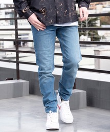 OUTDOORPRODUCTS ストレッチレギュラー&スリムデニムパンツ