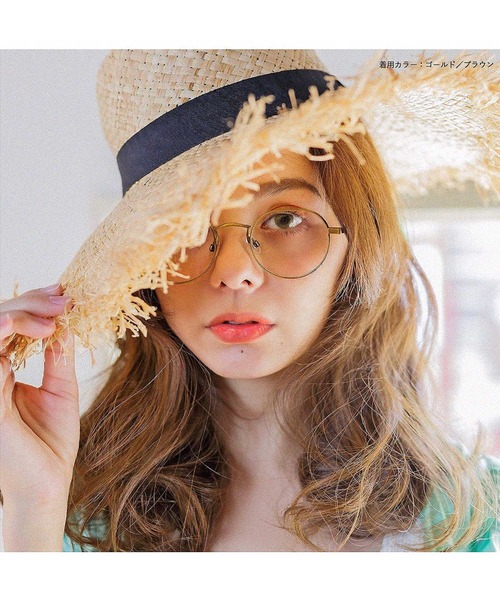 ALTROSE（アルトローズ）の「(9571)ｻﾝｸﾞﾗｽ ﾒｶﾞﾈ（サングラス・レディース・シルバー系その他/ゴールド系その他/ゴールド×ブラウン/シルバー系その他2・FREE）」の15枚目の写真