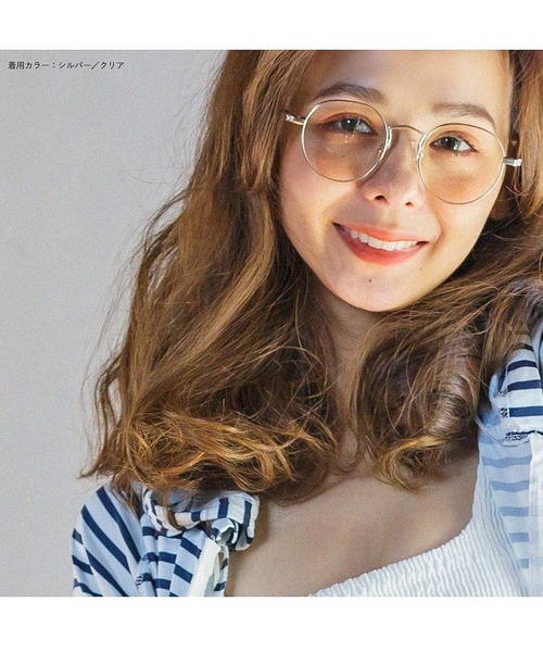 ALTROSE（アルトローズ）の「(9571)ｻﾝｸﾞﾗｽ ﾒｶﾞﾈ（サングラス・レディース・シルバー系その他/ゴールド系その他/ゴールド×ブラウン/シルバー系その他2・FREE）」の13枚目の写真