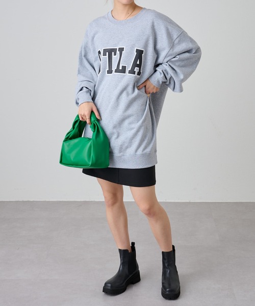 COLONY 2139（コロニートゥーワンスリーナイン）の「グラフィッククルーネックスウェット / トレーナー（スウェット・レディース・グレー/その他35/ホワイト/ブラック・MEDIUM/LARGE/SMALL/X-LARGE）」の13枚目の写真