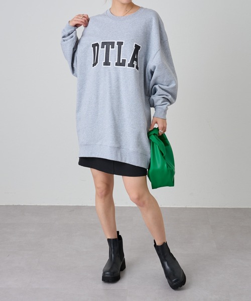 COLONY 2139（コロニートゥーワンスリーナイン）の「グラフィッククルーネックスウェット / トレーナー（スウェット・レディース・グレー/その他35/ホワイト/ブラック・MEDIUM/LARGE/SMALL/X-LARGE）」の14枚目の写真