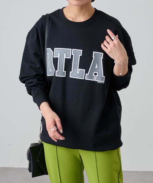 COLONY 2139（コロニートゥーワンスリーナイン）の「グラフィッククルーネックスウェット / トレーナー（スウェット・レディース・グレー/その他35/ホワイト/ブラック・MEDIUM/LARGE/SMALL/X-LARGE）」の11枚目の写真