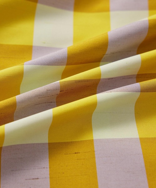 ROPE'(ロペ)の「ハイライズチェックワイドパンツ(その他パンツ・レディース・オレンジ/グリーン・38/36)」の13枚目の写真