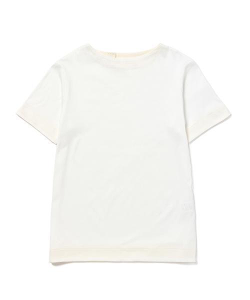 International Gallery BEAMS(インターナショナルギャラリービームス)の「N.HOOLYWOOD / COTTON SOLID CREW(Tシャツ/カットソー・メンズ・ホワイト/ネイビー・36/38)」の3枚目の写真