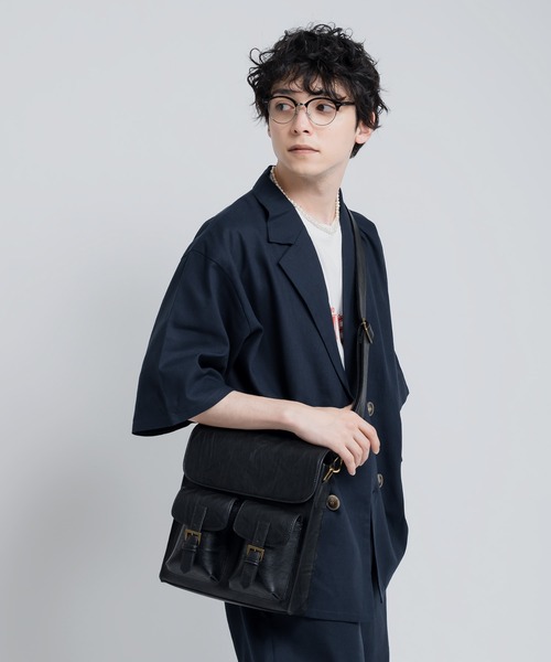 MUHET(ミュエータ)の「リネン混ダブルブレストジャケット(テーラードジャケット・レディース・ネイビー/ブラウン・SMALL/MEDIUM/X-LARGE)」の13枚目の写真