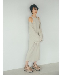 emmi | 【emmi atelier】シャイニーワッフルワンピース(ワンピース)