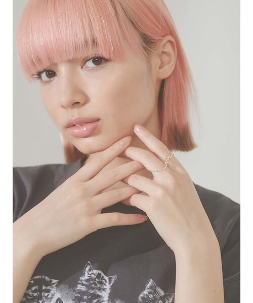 merry jenny（メリージェニー）の「ballツーフィンガーリング（リング・レディース・シルバー/ゴールド・FREE）」の9枚目の写真