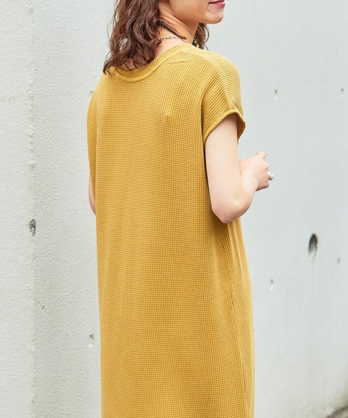 CIAOPANIC TYPY（チャオパニックティピー）の「2WAYサーマルマーメイドスキッパーロングワンピース（ワンピース・レディース・アイボリー/ブラック/ダークブラウン/イエロー/グリーン/ピンク・ONE SIZE）」の9枚目の写真