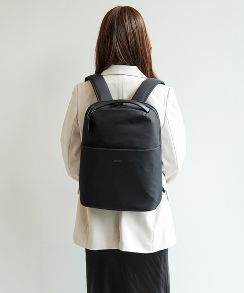 MACKINTOSH PHILOSOPHY（ﾏｯｷﾝﾄｯｼｭ ﾌｨﾛｿﾌｨｰ）の「MACKINTOSH PHILOSOPHY リュックサック ミア No.11201 A4サイズ収納可 13.3inchPC収納（バックパック/リュック・メンズ・ブラック/グレー/ブラック系/グレー系・FREE）」の22枚目の写真