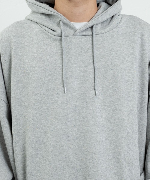 kutir（クティール）の「ビッグシルエットカラーネップパーカー（パーカー・メンズ・杢グレー・MEDIUM/LARGE）」の13枚目の写真