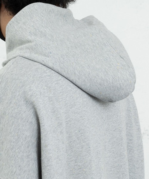 kutir（クティール）の「ビッグシルエットカラーネップパーカー（パーカー・メンズ・杢グレー・MEDIUM/LARGE）」の3枚目の写真