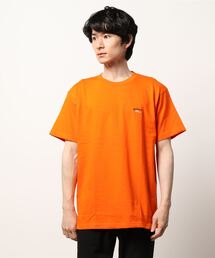 【HOUSTON】PRINT EMBROIDERY TEE(PIZZA)