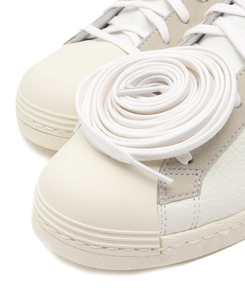 Y's(ワイズ)の「ユニセックス アディダス コンソーシアム ヨージヤマモト スーパーポジション adidas Consortium x YS SUPER POSITION(スニーカー・メンズ・ホワイト/ブラック・28.5cm/27.5cm/23cm/26cm/29cm/28cm/24cm/27cm/24.5cm/23.5cm/26.5cm)」の6枚目の写真