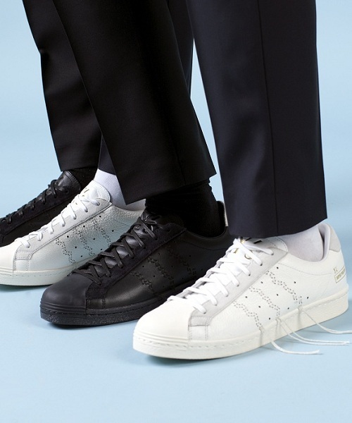 Y's(ワイズ)の「ユニセックス アディダス コンソーシアム ヨージヤマモト スーパーポジション adidas Consortium x YS SUPER POSITION(スニーカー・メンズ・ホワイト/ブラック・28.5cm/27.5cm/23cm/26cm/29cm/28cm/24cm/27cm/24.5cm/23.5cm/26.5cm)」の18枚目の写真