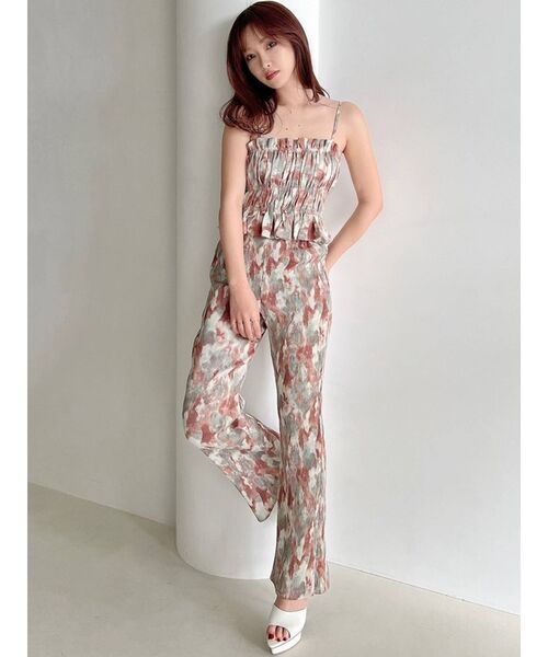 RESEXXY(リゼクシー)の「ニュアンスパターンキャミソール【セットアップ着用可能】(キャミソール・レディース・オレンジ/ブルー・FREE)」の10枚目の写真