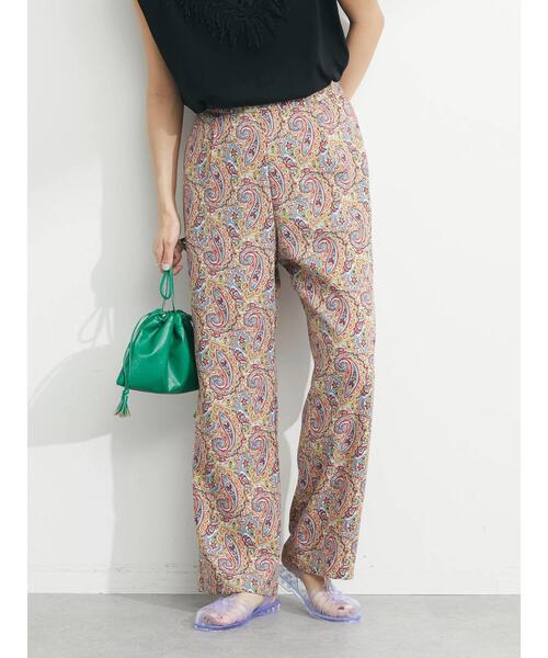 Green　Parks（グリーンパークス）の「モロッカン柄イージーパンツ（その他パンツ・レディース・レッド/ブルー/ブルーグリーン・FREE）」の18枚目の写真