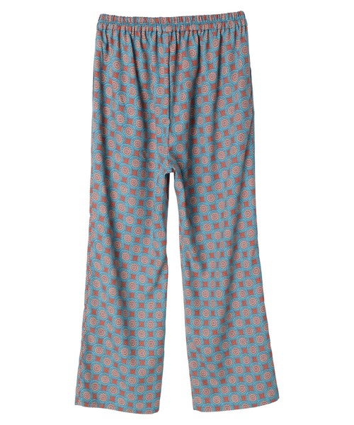 Green　Parks（グリーンパークス）の「モロッカン柄イージーパンツ（その他パンツ・レディース・レッド/ブルー/ブルーグリーン・FREE）」の4枚目の写真