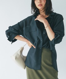 RIVE DROITE（リヴドロワ）の「オーバーサイズシアーシャツ（シャツ/ブラウス）」