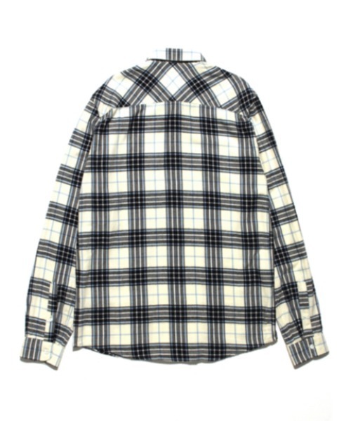 ami（アミ）の「AMI H19C003.426 SHIRT（シャツ/ブラウス・メンズ・ライトブルー・39）」の3枚目の写真