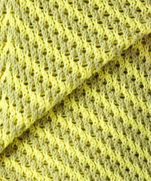 Oriens JOURNAL STANDARD（オリエンス ジャーナルスタンダード）の「◆バイアスボーダーニットタンクトップ（タンクトップ・レディース・オレンジ/グリーン/ブルー/イエロー・FREE）」の11枚目の写真