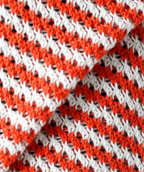 Oriens JOURNAL STANDARD（オリエンス ジャーナルスタンダード）の「◆バイアスボーダーニットタンクトップ（タンクトップ・レディース・オレンジ/グリーン/ブルー/イエロー・FREE）」の20枚目の写真