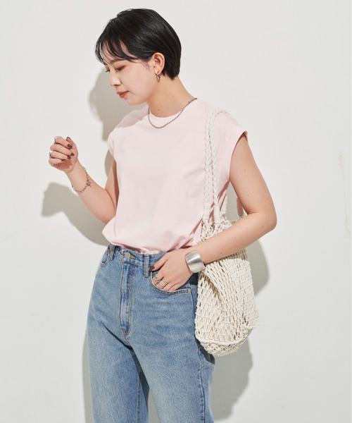 Aunt Marie's（アントマリーズ）の「メッシュ編みカラートート（トートバッグ・レディース・グリーン/ホワイト/パープル/ブラック・FREE）」の21枚目の写真