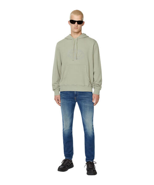 DIESEL(ディーゼル)の「メンズ 22FW デニムパンツ スリムフィット(デニムパンツ・メンズ・インディゴブルー・30inch/28inch/31inch/29inch/27inch/26inch/34inch/32inch/33inch/36inch)」の9枚目の写真