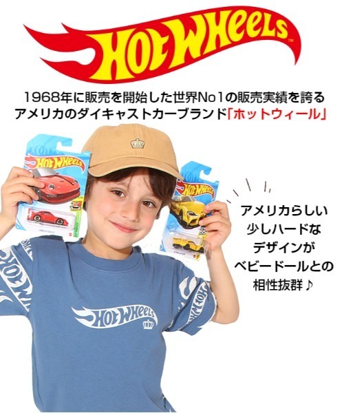 HotWheels プリント Tシャツ 6889K（Tシャツ/カットソー