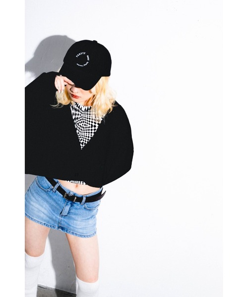 FEKETE(フェケテ)の「CROPPED TERRY CARDIGAN / クロップパイルカーディガン(カーディガン/ボレロ・レディース・ブラック/ベージュ/ピンク/ブルー・FREE)」の7枚目の写真