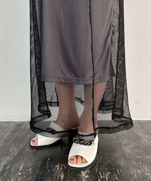 PAGEBOY（ページボーイ）の「メッシュキャミワンピース