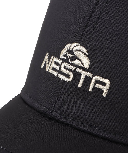 NESTA BRAND(ネスタブランド)の「ボタニカル 柄使い ブラック&ゴールド キャップ(キャップ・メンズ・ブラック・F)」の6枚目の写真