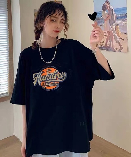 CELESTE RANA(セレステラナ)の「CELESTE RANA 韓国ルーツ プリントTシャツ(Tシャツ/カットソー・レディース・ブラック/グレー/レッド/ピンク/イエロー/ブルー/ブラック系その他/グリーン/ブラック系その他2/ミント/グレー系その他/ホワイト/ホワイト系その他6/ホワイト系その他7/ホワイト系その他2/ホワイト系その他3/ホワイト系その他4/ホワイト系その他5/ホワイト系その他/グレー系その他2/ブラック系その他3/ホワイト系2/ピンク系その他/ホワイト系3/ホワイト系/ベージュ/カーキ/ホワイト系1/ホワイト系4/ブラック系その他4/ブラック系その他5/ホワイト系5・F)」の20枚目の写真