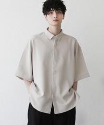 LILL | ルーズベーシック半袖比翼シャツ(シャツ/ブラウス)