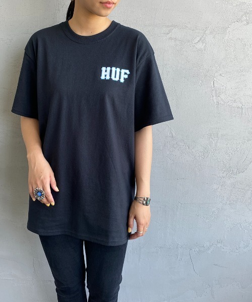 HUF ICE DICE TEE ★スピード配送★ HUF（ハフ）の「[HUF/ハフ] ICE DICE バックプリントTシャツ（T