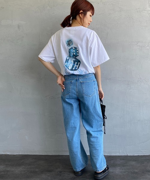 HUF（ハフ）の「[HUF/ハフ] ICE DICE バックプリントTシャツ（T