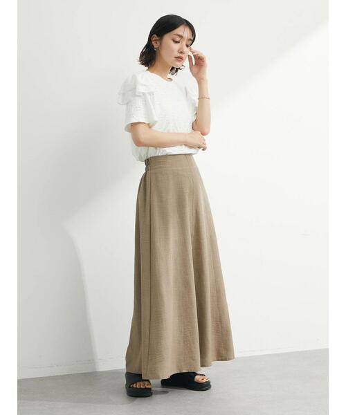 ELENCARE DUE(エレンカーレデュエ)の「・ELENCAREDUEジャカードレースプルオーバー(Tシャツ/カットソー・レディース・ブラック/ベージュ/オフホワイト/カーキ・FREE)」の11枚目の写真