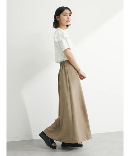 ELENCARE DUE(エレンカーレデュエ)の「・ELENCAREDUEジャカードレースプルオーバー(Tシャツ/カットソー・レディース・ブラック/ベージュ/オフホワイト/カーキ・FREE)」の12枚目の写真