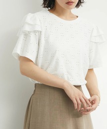 ・ELENCAREDUEジャカードレースプルオーバー