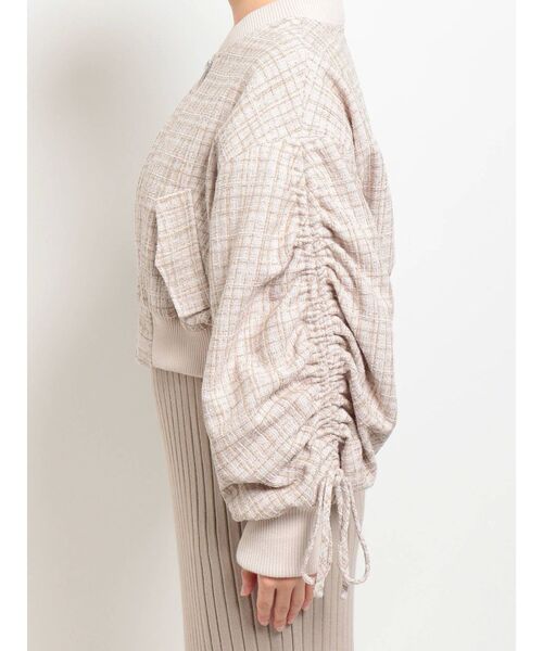 dazzlin（ダズリン）の「ギャザーボリュームファンシーブルゾン（ブルゾン・レディース・グリーン/その他1・FREE）」の9枚目の写真