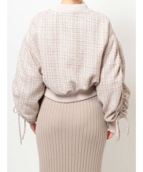 dazzlin（ダズリン）の「ギャザーボリュームファンシーブルゾン（ブルゾン・レディース・グリーン/その他1・FREE）」の7枚目の写真