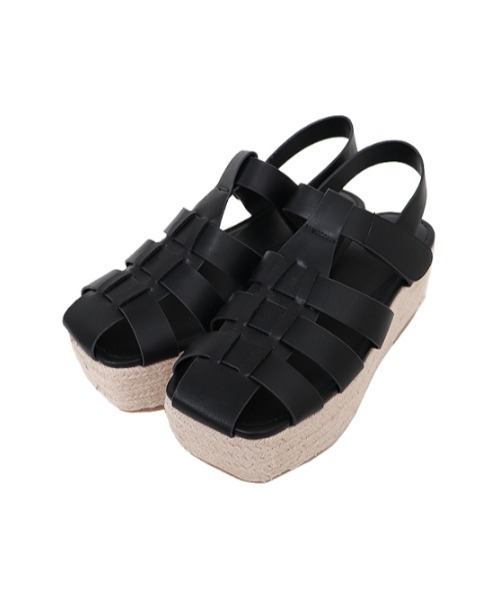 AMAIL(アマイル)の「Pechi open sandal(サンダル・レディース・ベージュ/ブラック・S/M/L)」の13枚目の写真